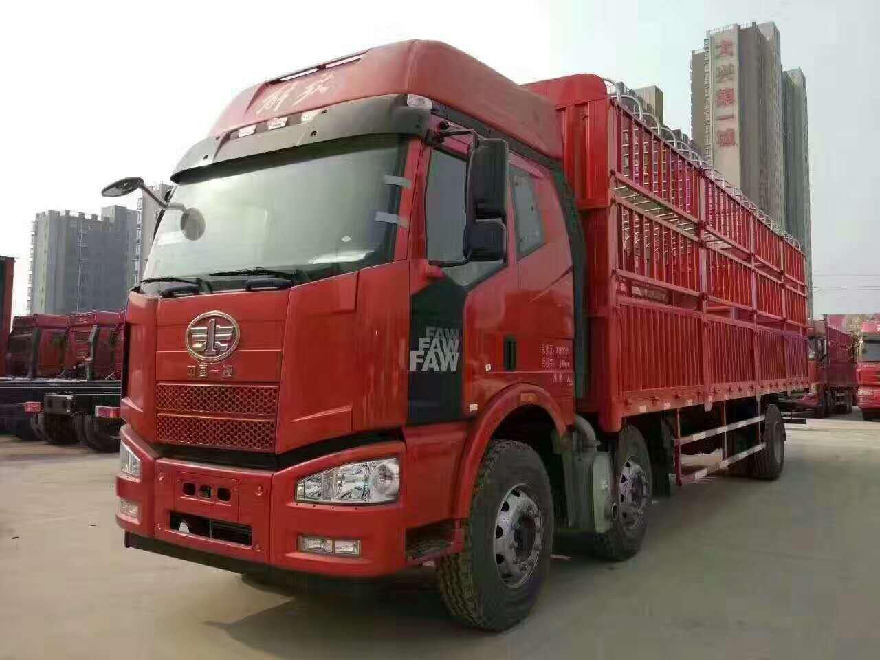 一汽解放 j6m重卡 高效型 280马力 6x2 9.5米厢式载货车(ca5200x