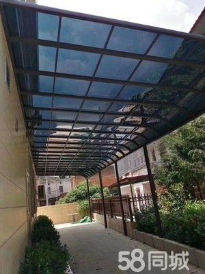 车库棚挡雨棚遮阳棚膜结构车棚阳台护栏围栏阳光房玻璃隔断楼梯